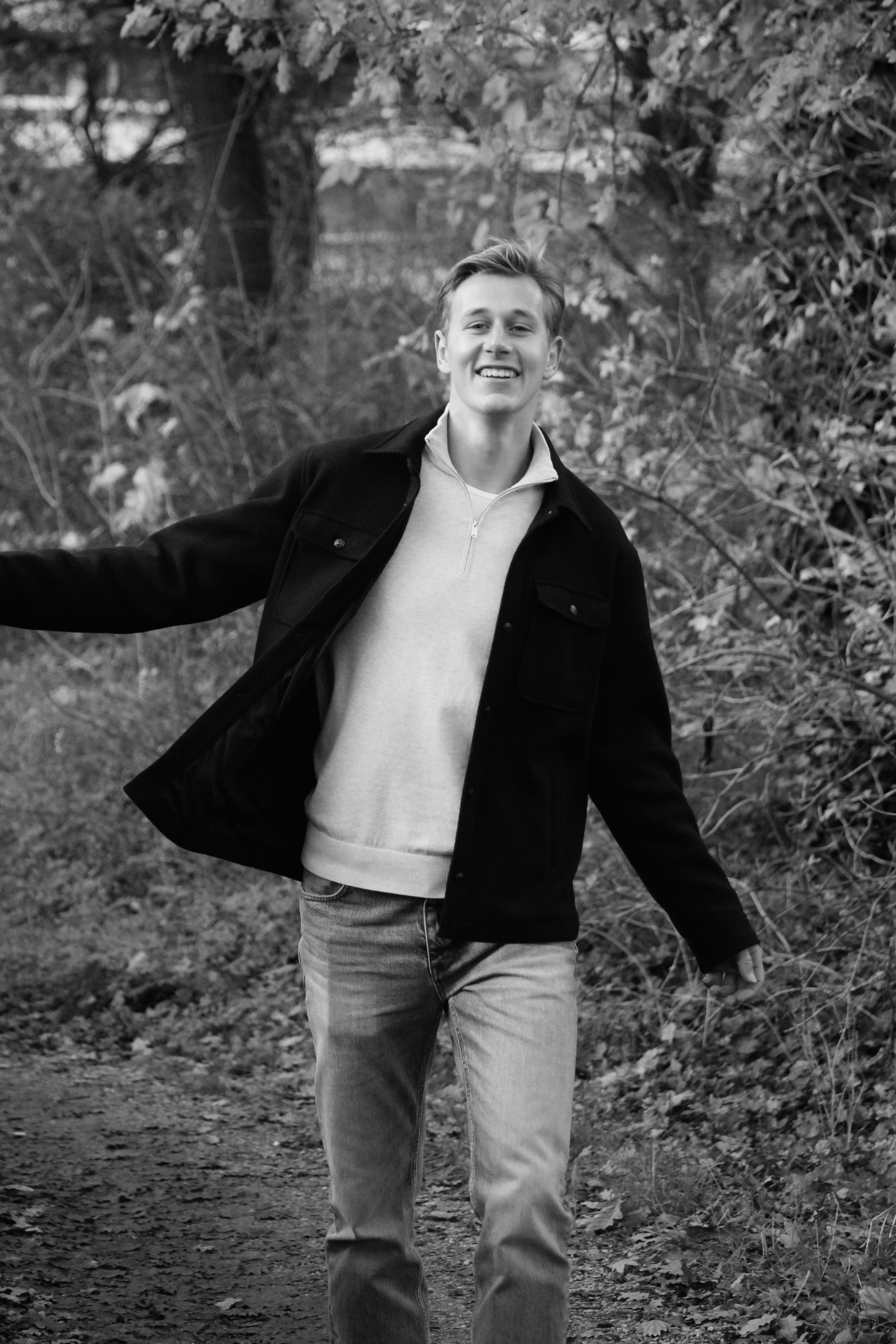 Daniël Beerdsen in de natuur